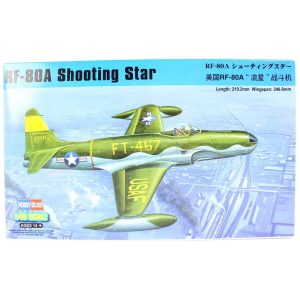 1/48 Rf-80A Shooting Star Fighter Savaş Uçağı Maketi, HobbyBoss 81724