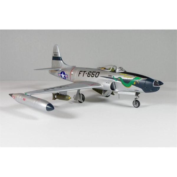 1/48 F-80C Shooting Star Fighter Savaş Uçağı Maketi, HobbyBoss 81725 - Görsel 2