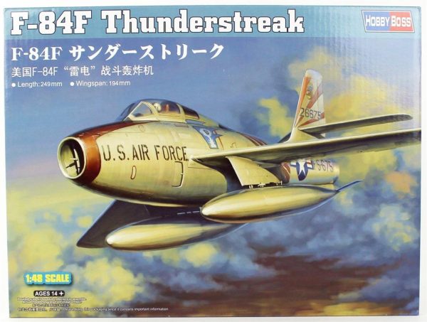 1/48 F-84F Thunderstreak Savaş Uçağı Maketi, HobbyBoss 81726