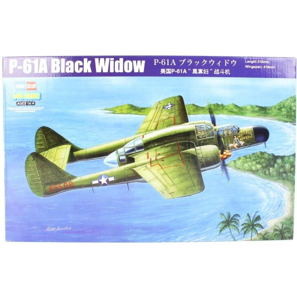 1/48 P-61A Black Widow Savaş Uçağı Maketi, HobbyBoss 81730