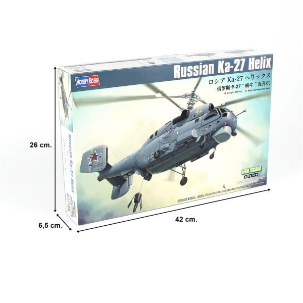 1/48 Russian Ka-27 Helix Askeri Helikopter Maketi, HobbyBoss 81739 - Görsel 5