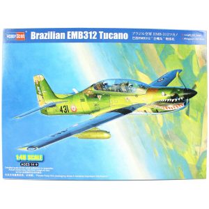1/48 Brazilian Emb312 Tucano Savaş Uçağı Maketi, HobbyBoss 81763