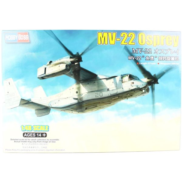 1/48 Mv-22 Osprey Askeri Uçak Maketi, HobbyBoss 81769