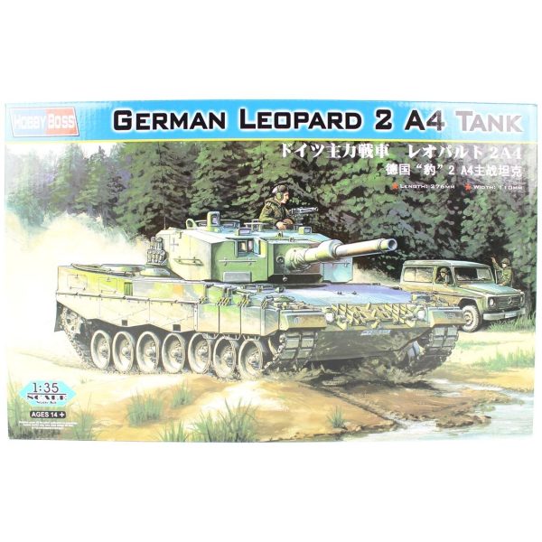1/35 German Leopard 2A4 Tank Maketi, HobbyBoss 82401