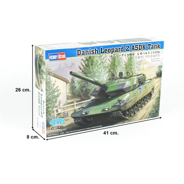1/35 Danish Leopard 2A5Dk Tank Maketi, HobbyBoss 82405 - Görsel 5