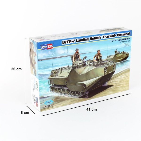 1/35 Lvtp-7 Amfibi Hücum Aracı Maketi, HobbyBoss 82409 - Görsel 5