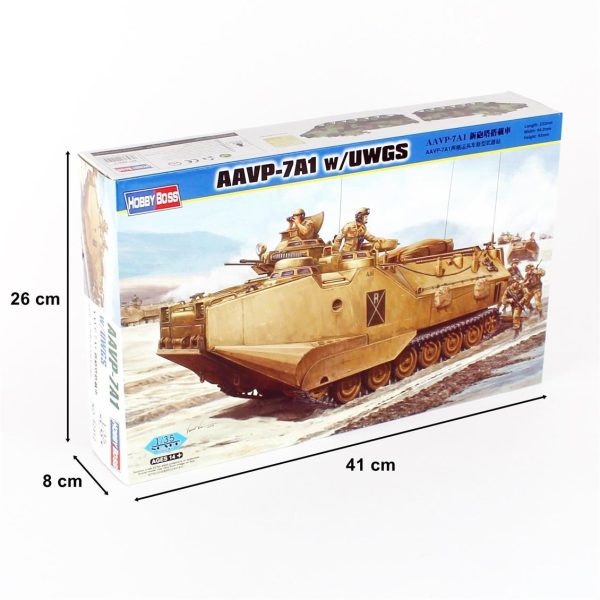 1/35 Aavp-7A1 Amfibi Hücum Aracı Maketi, HobbyBoss 82412 - Görsel 5