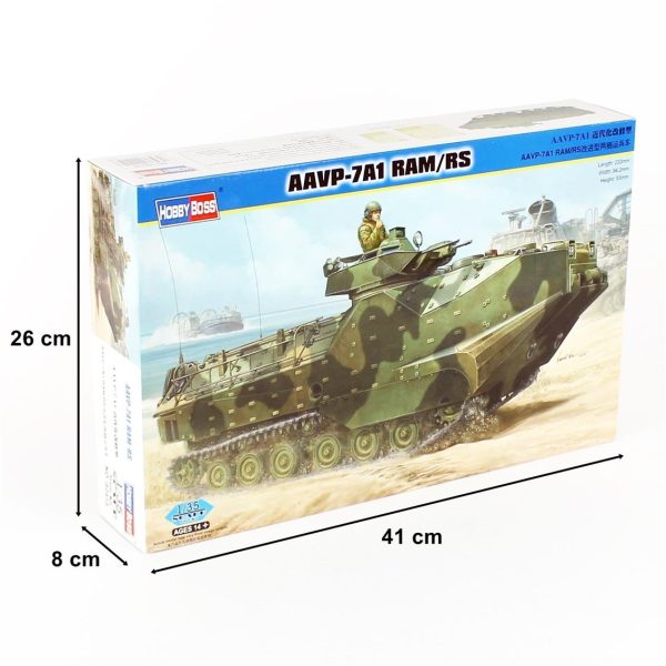 1/35 Aavp-7A1 Amfibi Hücum Aracı Maketi, HobbyBoss 82415 - Görsel 3