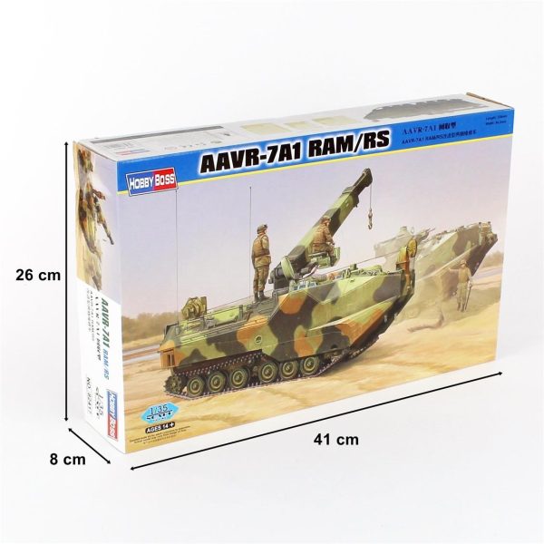 1/35 Aavr-7A1 Amfibi Hücum Aracı Maketi, HobbyBoss 82417 - Görsel 5