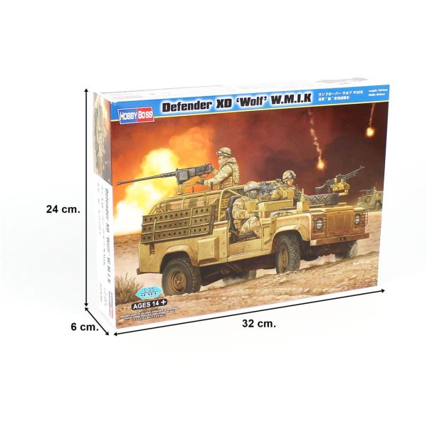 1/35 Wolf W.M.İ.K Askeri Cip Maketi, HobbyBoss 82446 - Görsel 5
