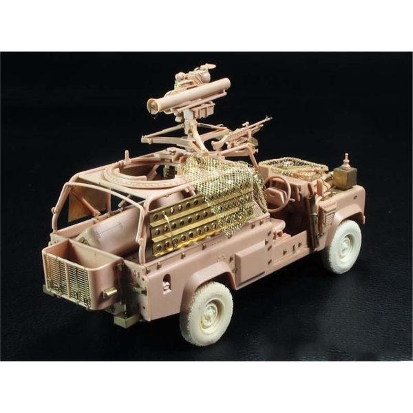 1/35 Land Rover Wmik W/Milan Atgm Askeri Cip Maketi, HobbyBoss 82447 - Görsel 3