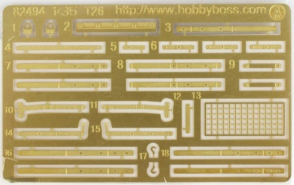 1/35 Sovyet T-26 Hafif Piyade Tankı Mod.1935 Maketi, HobbyBoss 82496 - Görsel 4