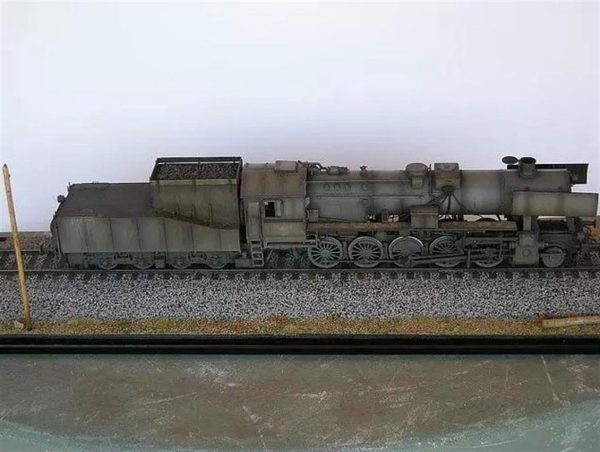 1/72 Alman Savaş Lokomotifi Br-52 Maketi, HobbyBoss 82901 - Görsel 4