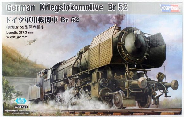 1/72 Alman Savaş Lokomotifi Br-52 Maketi, HobbyBoss 82901