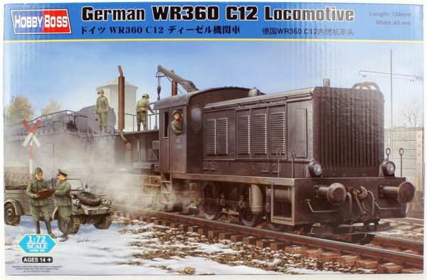 1/72 Alman Wr360 C12 Lokomotifi Maketi, HobbyBoss 82913