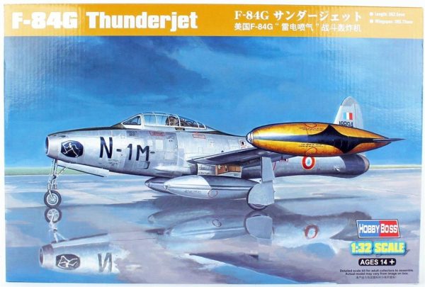 1/32 F-84G Thunderjet Savaş Uçağı Maketi, HobbyBoss 83208