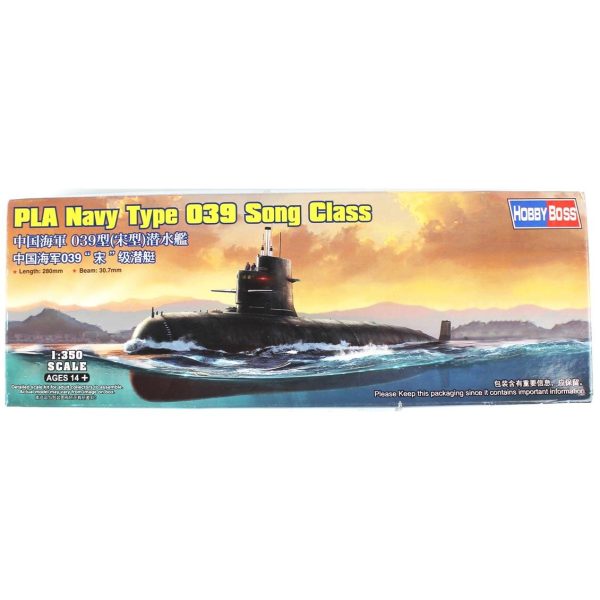1/350 Pla Navy Type 039 Song Class Denizaltı Maketi, HobbyBoss 83518
