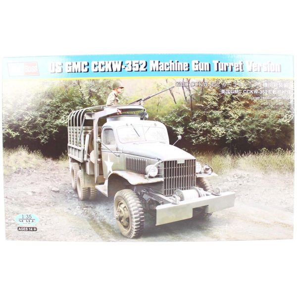 1/35 Cckw-352 Machine Gun Turret Askeri Kamyon Maketi, HobbyBoss 83833