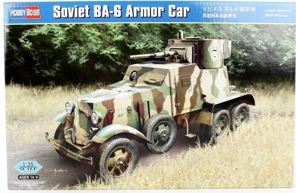 1/35 Sovyet Zırhlı Araba Maketi, HobbyBoss 83839