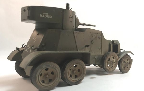 1/35 Sovyet Zırhlı Araba Maketi, HobbyBoss 83839 - Görsel 4