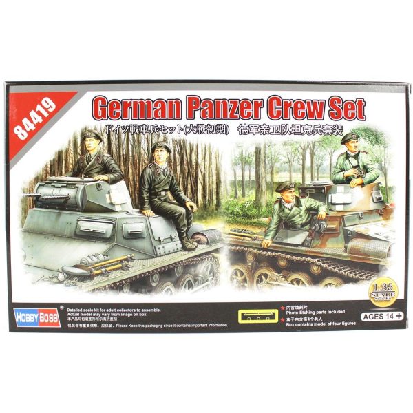 1/35 Lman Tank Mürettebatı Figür Maketi- HobbyBoss 84419