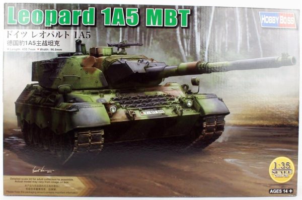 1/35 Leopard 1A5 Ana Muhabere Tankı Maketi- HobbyBoss 84501