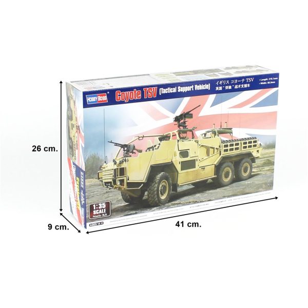 1/35 Coyote Tsv Takdik Destek Aracı Maketi- HobbyBoss 84522 - Görsel 5