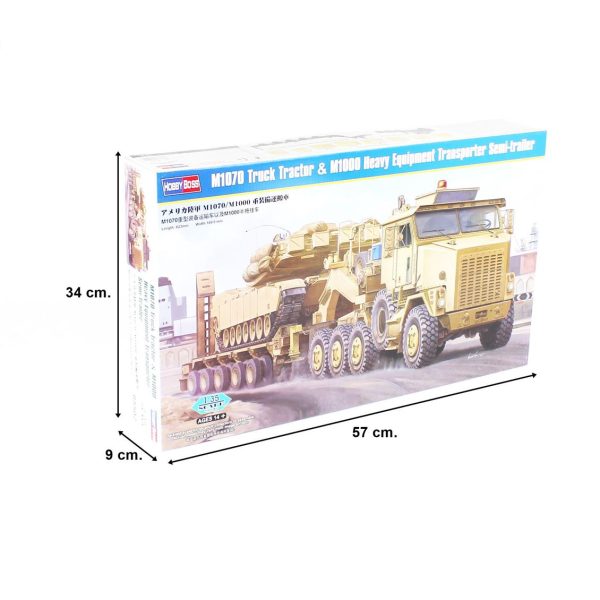 1/35 M1070/M1000 Hets Tank Taşıyıcı Maketi- HobbyBoss 85502 - Görsel 5