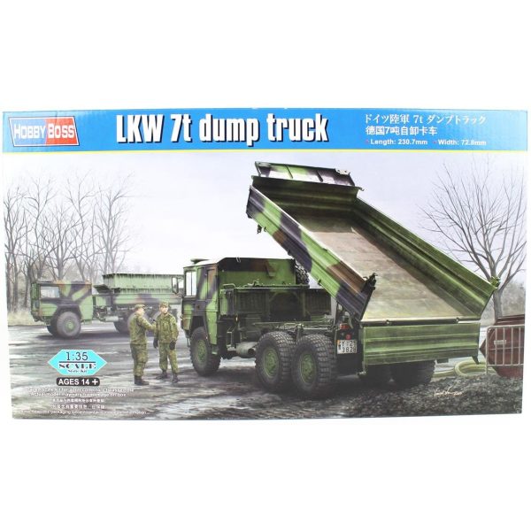 1/35 Lkw 7T Damperli Askeri Kamyon Maketi- HobbyBoss 85520