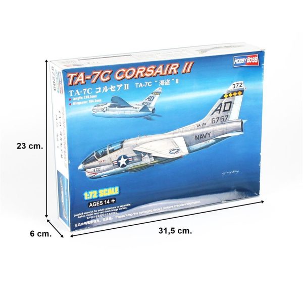 1/72 Ta-7C Corsair İi Savaş Uçağı Maketi- HobbyBoss 87209 - Görsel 5