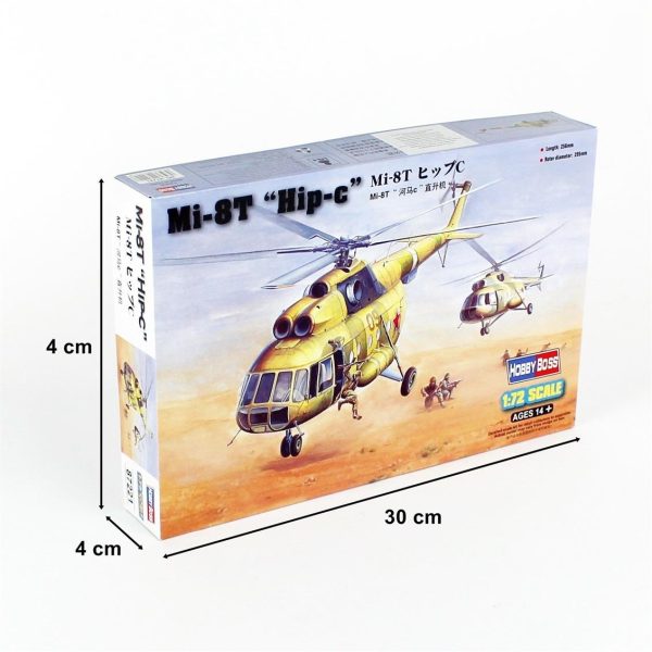 1/72 Mi-17 Hip-H E Helikopteri Maketi- HobbyBoss 87221 - Görsel 5