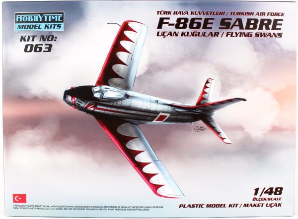 1/48 F-86E Sabre (Uçan Kuğular) Maketi, Hobbytime 063