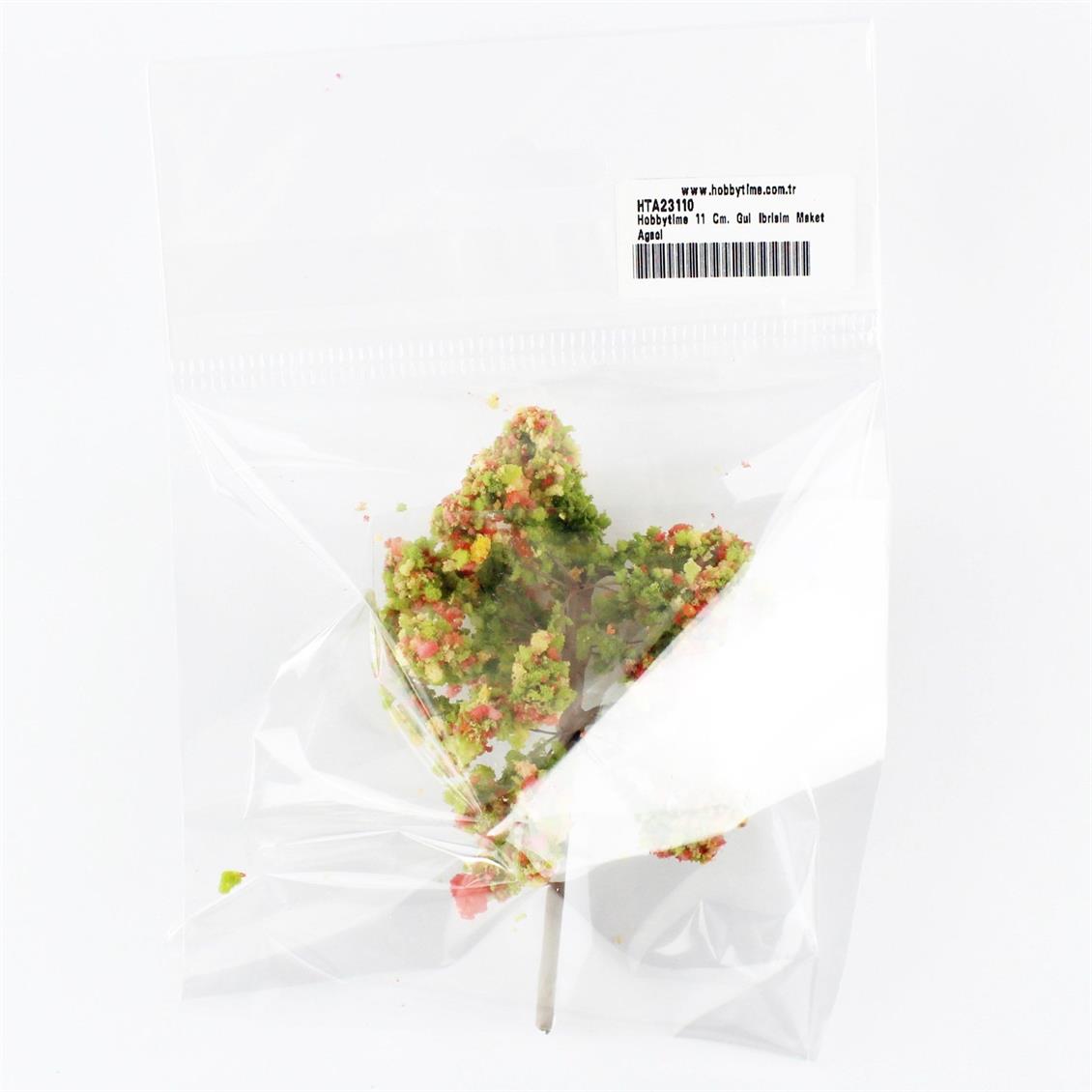 11 Cm. Gül İbrişim Maket Ağacı, Hobbytime - Görsel 2