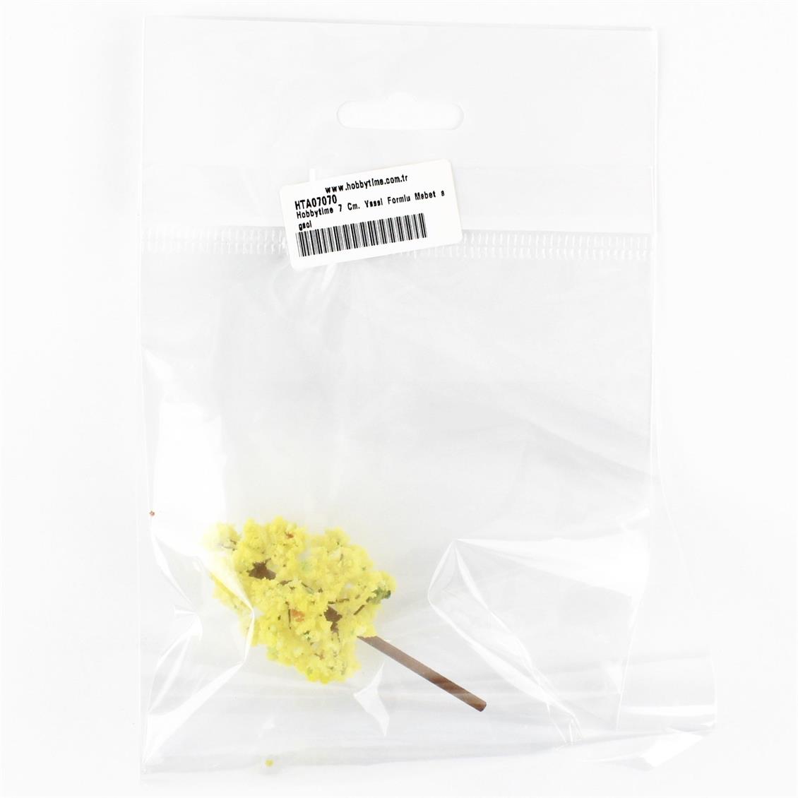 7 Cm. Yassı Formlu Maket Ağacı, Hobbytime - Görsel 2