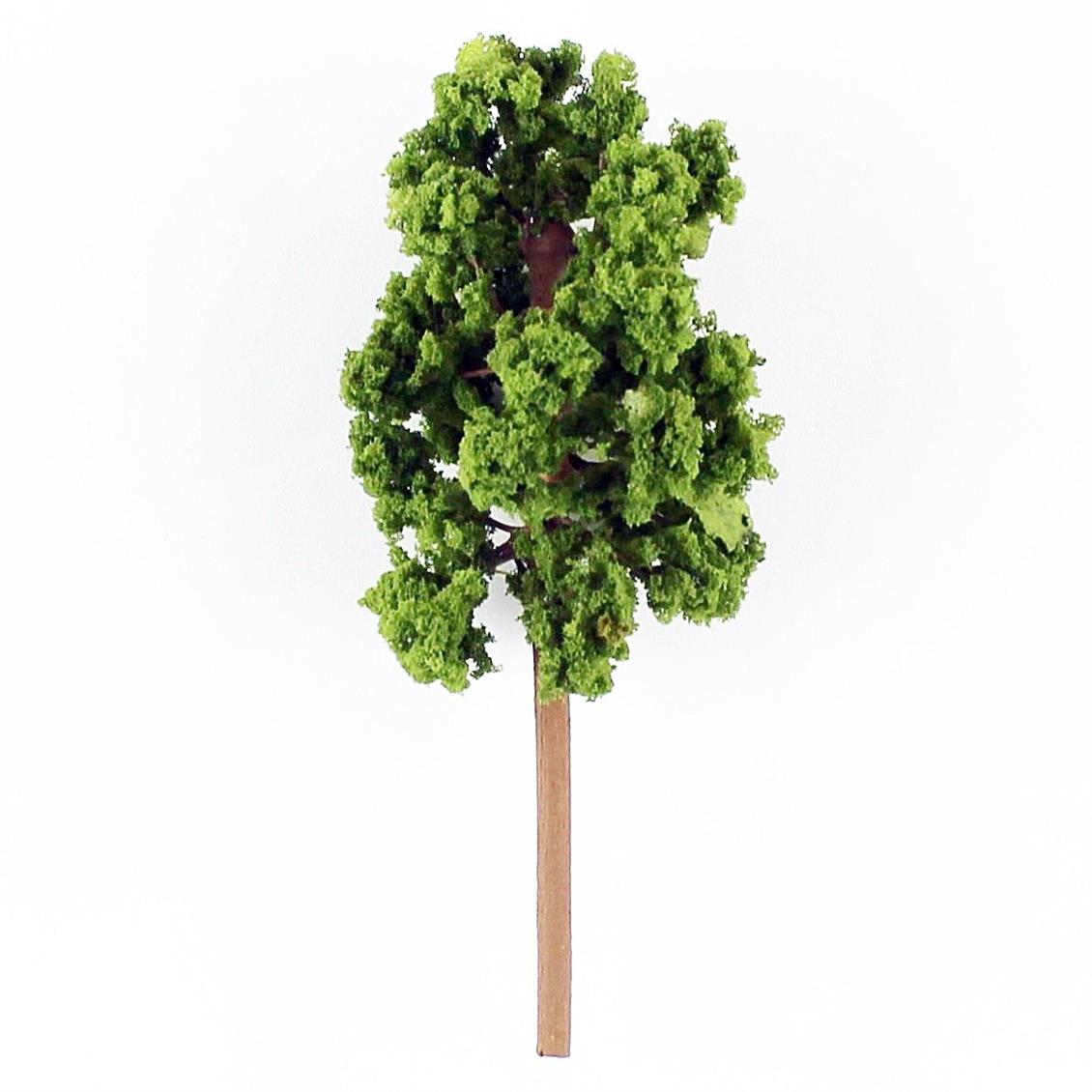 7 Cm. Yassı Formlu Yaz Yeşili Maket Ağacı, Hobbytime