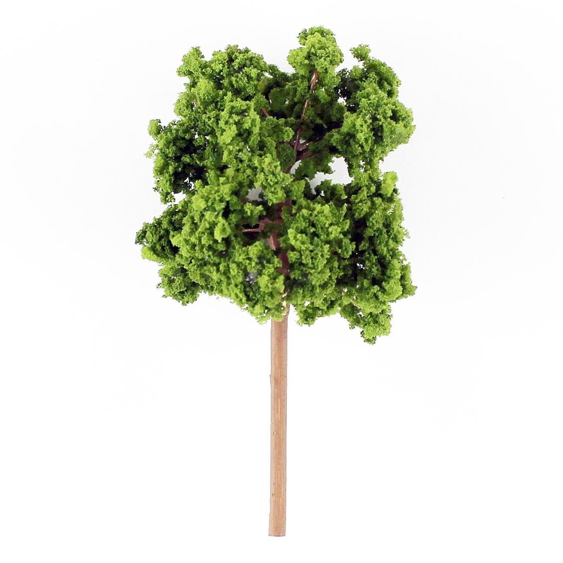 7 Cm. Yuvarlak Formlu Yaz Yeşili Maket Ağacı, Hobbytime