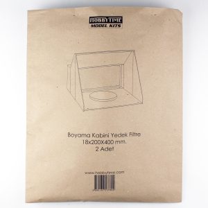 Boyama Kabini Yedek Filtre 18X200X400 Mm. 2 Adet, Hobbytime Ht780