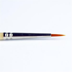 No.0 Yuvarlak Saplı Kolibri Sentetik Kıllı Boya Fırçası, Hobbytime Ht781