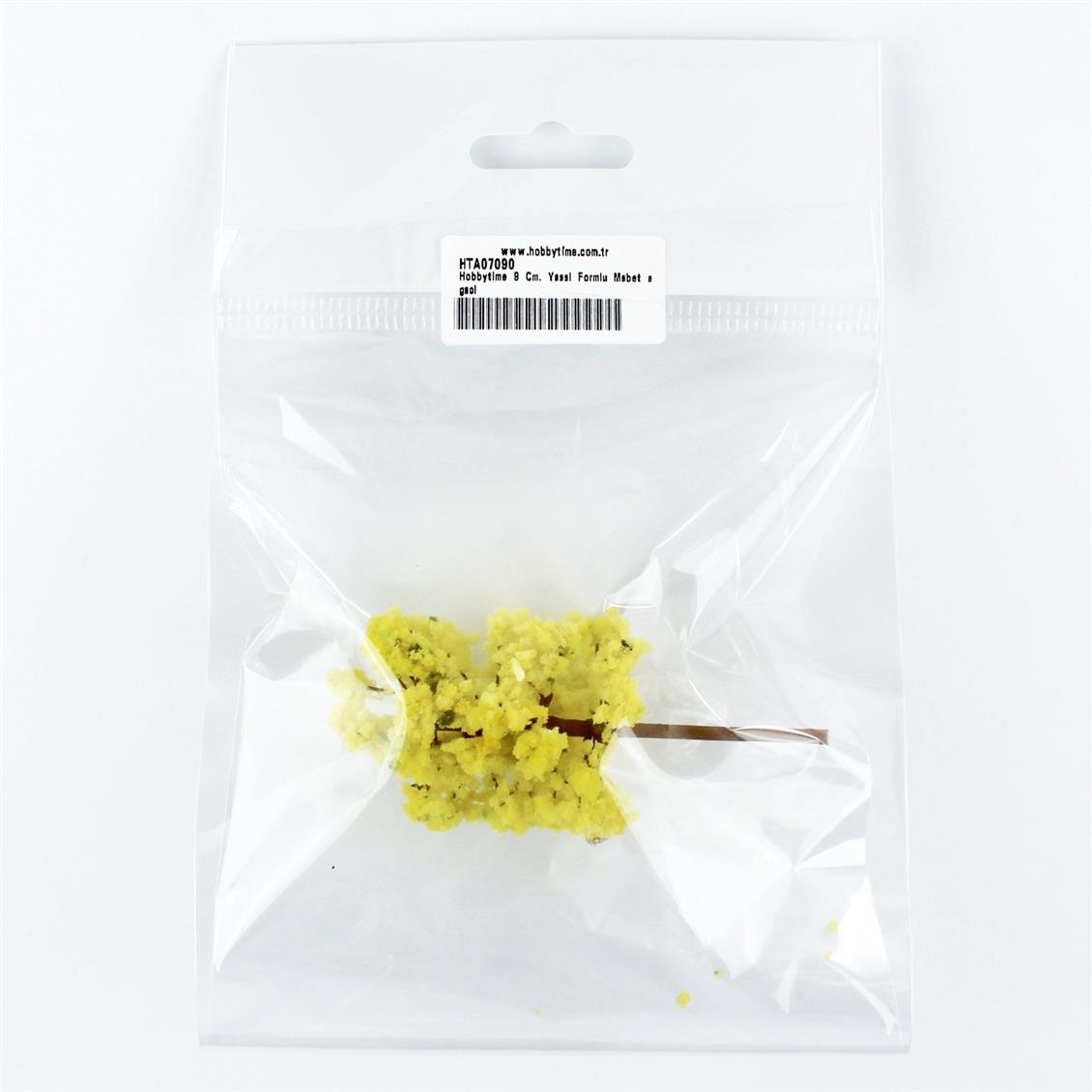 9 Cm. Yassı Formlu Maket Ağacı, Hobbytime - Görsel 2