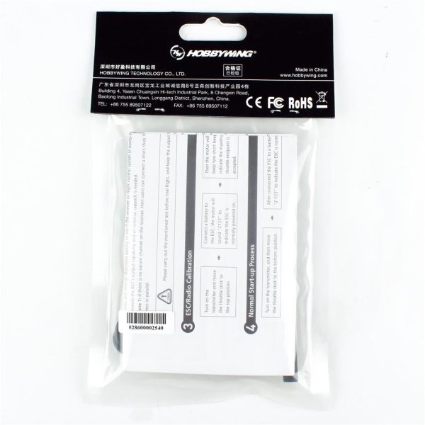 Flyfun Mini Serisi 30 Amper 2-4S LiPo 23 Gram Fırçasız Uçak Motoru için ESC, Hobbywing 30202307 - Görsel 4