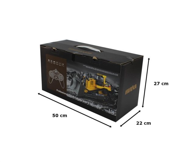 1/16 Uzaktan Kumandalı Buldozer, Huina 1569 - Görsel 5