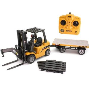 1/10 Uzaktan Kumandalı Forklift ve Römorku, Huina 1576