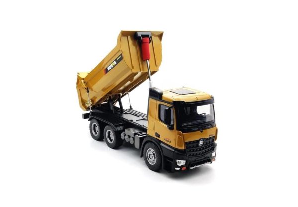 1/14 Uzaktan Kumandalı Komple Metal Damperli Kamyon , Huina 1582 - Görsel 2