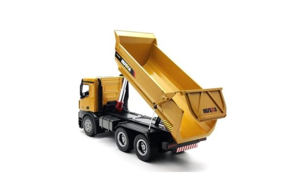 1/14 Uzaktan Kumandalı Komple Metal Damperli Kamyon , Huina 1582 - Görsel 3