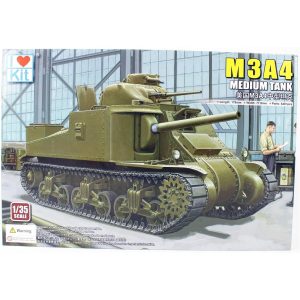 1/35 M3A4 Orta Sınıf Tankı Maketi, I Love Kit 63518