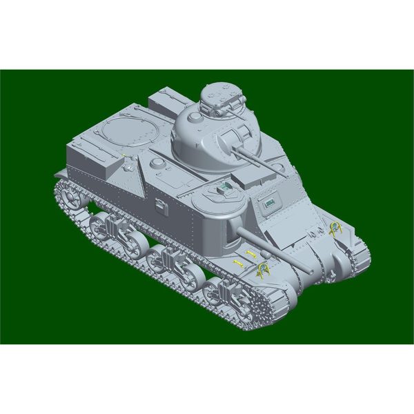 1/35 M3A4 Orta Sınıf Tankı Maketi, I Love Kit 63518 - Görsel 2