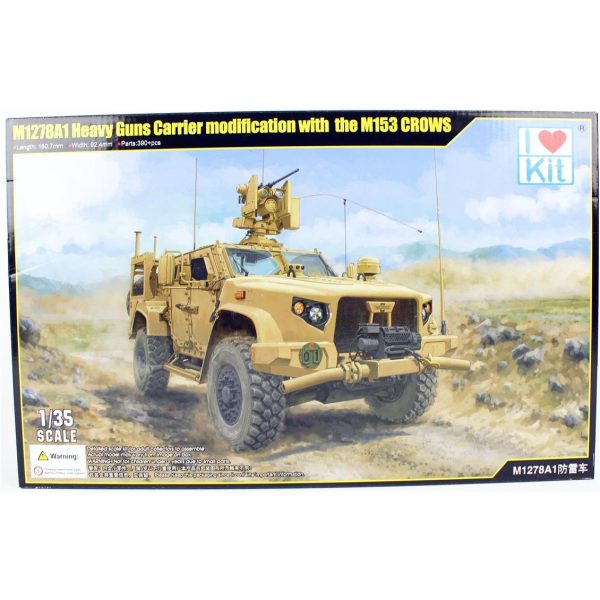 1/35 M1278A1 (M153 CROWS) Ağır Silahlı Zırhlı Araç Maketi, I Love Kit 63537