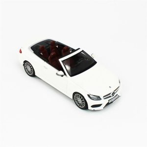 1/18 Mercedes Benz C Class Cabriolet White Bright Diecast Araba, iScale B66960613