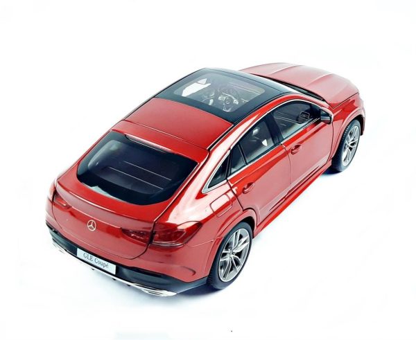 1/18 Mercedes Benz (W167) GLE Coupe AMG 2020 Red Metalik Diecast Araba, iScale B66960822 - Görsel 3