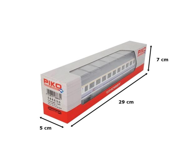 Ic Passenger Car 1. Cl. Pkp VI, Piko 58663 - Görsel 5